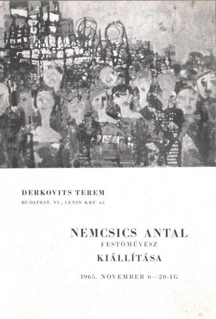 KOVÁCS GYULA - Nemcsics Antal festőművész kiállítása [antikvár]