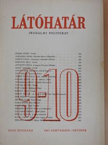 Antalffy Gyula - Látóhatár 1967. szeptember-október [antikvár]