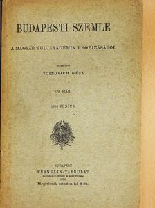 Bárd Miklós - Budapesti Szemle 233. kötet 679. szám [antikvár]