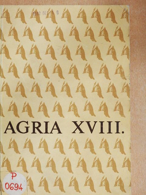 Bakó Ferenc - Agria XVIII. [antikvár]