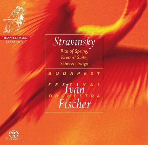STRAVINSKY - RITE OF SPRING - FIREBIRD SUITE - SCHERZO - TANGO CD FISCHER IVÁN, BP.FESTIVAL ORCHESTRA