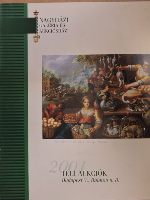Nagyházi Galéria és Aukciósház - Téli aukciók 2001 [antikvár]