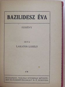Lakatos László - Bazilidesz Éva/Pesti bábjáték/Novellák [antikvár]