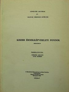 Kisebb érdekképviseleti fondok [antikvár]