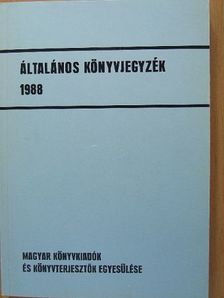 Általános könyvjegyzék 1988 [antikvár]
