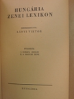 Lányi Viktor - Hungária zenei lexikon [antikvár]