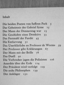 G. K. Chesterton - Der Mann der Donnerstag war [antikvár]