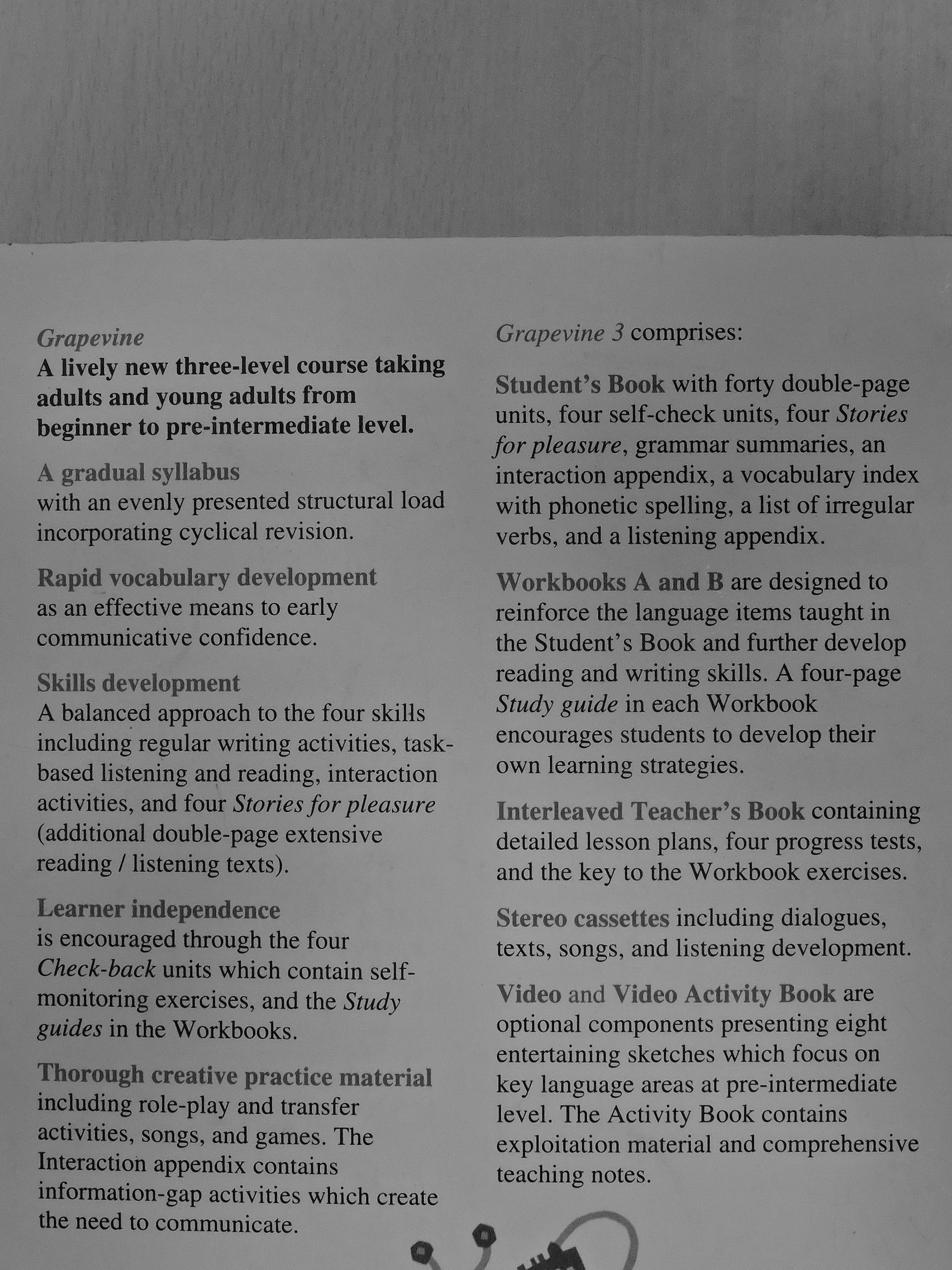 Karen Viney - Grapevine - Student's Book 2. [antikvár]