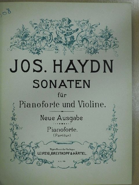 Jos. Haydn - Jos. Haydn Sonaten  [antikvár]