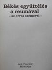Békés együttélés a reumával [antikvár]
