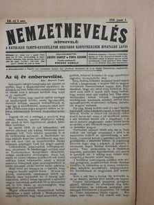 Csiba Lajos - Nemzetnevelés 1939. (nem teljes évfolyam) [antikvár]