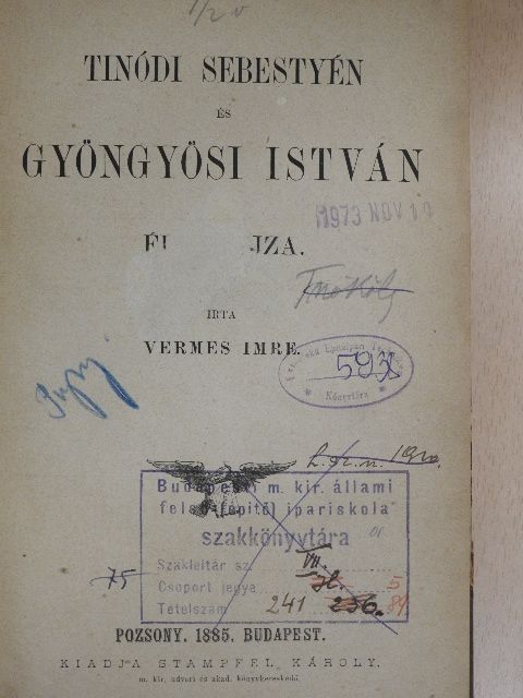 Dr. Badics Ferenc - Tinódi Sebestyén és Gyöngyösi István életrajza/Bessenyei György életrajza/Kármán József és Faludi Ferenc életrajza/Gróf Gvadányi József és Gaal József életrajzai/Berzsenyi Dániel életrajza/Fáy András életrajza/ [antikvár]