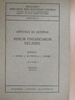 Antonius de Bonfinis - Rerum ungaricarum decades III. [antikvár]