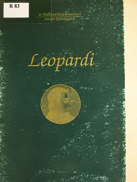 Giacomo Leopardi - Giacomo Leopardi [antikvár]
