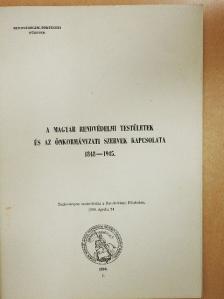 Dr. Mikó István - A magyar rendvédelmi testületek és az önkormányzati szervek kapcsolata [antikvár]