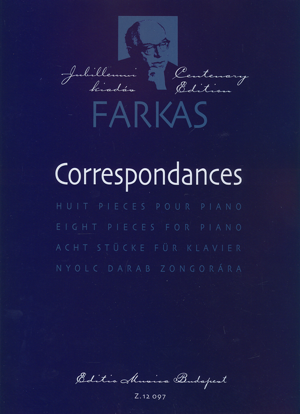 Farkas Ferenc - CORRESPONDANCES, NYOLC DARAB ZONGORÁRA