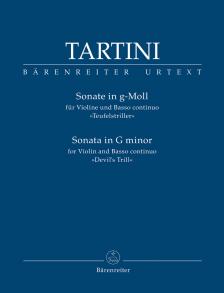 TARTINI - SONATE IN g-MOLL FÜR VIOLINE UND BASSO CONTINUO "TEUFELSTRILLER