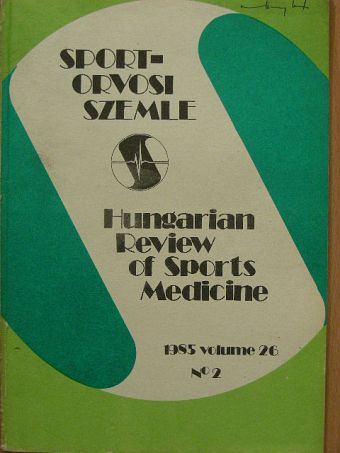 Apor Péter - Sportorvosi Szemle 1985/2. [antikvár]