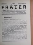 Horváth József - Fráter 1933. december [antikvár]
