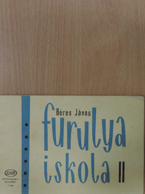 Béres János - Furulyaiskola II. [antikvár]