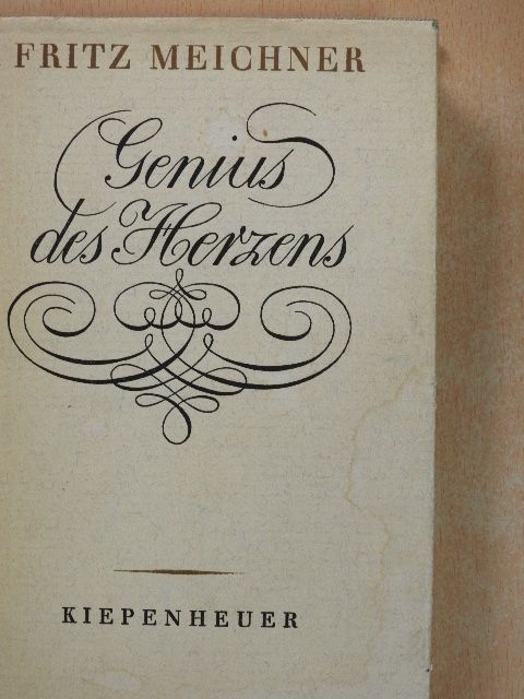Fritz Meichner - Genius des Herzens [antikvár]