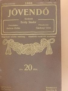 Alexander Bernát - Jövendő 1903. (nem teljes évfolyam) [antikvár]