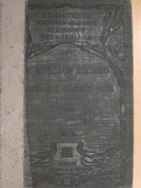 Marcus Tullius Cicero - M. Tulli Ciceronis Scripta Quae Manserunt Omnia II/1. (töredék) [antikvár]