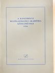 Dr. Berke Péter - A Keszthelyi Mezőgazdasági Akadémia Közleményei 1956 [antikvár]