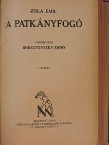 Zola Emil - A patkányfogó I-II. [antikvár]