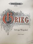 Edvard Grieg - Beliebte Lieder für eine Singstimme und Klavier [antikvár]