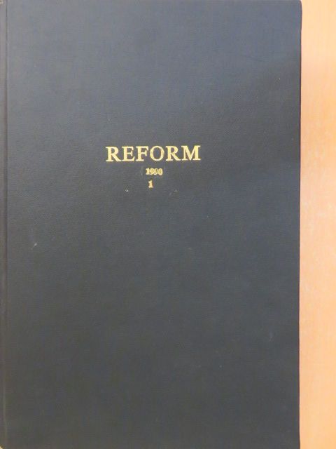 Reform 1990. (nem teljes évfolyam) [antikvár]