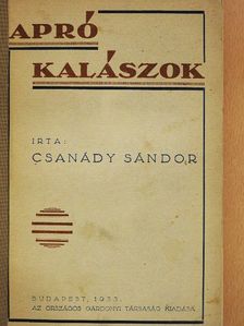 Csanády Sándor - Apró kalászok [antikvár]