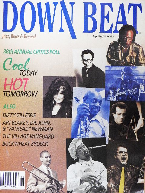 Howard Mandel - DownBeat August 1990 [antikvár]