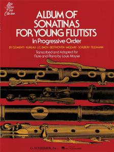 ALBUM OF SONATINAS FOR YOUNG FLUTIST IN PROGRESSIVE ORDER (MOYCE)