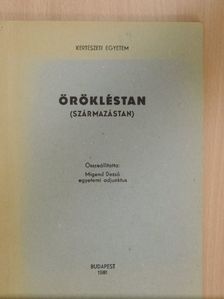 Migend Dezső - Örökléstan [antikvár]