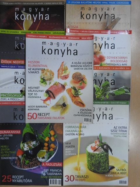Magyar Konyha 2012. (nem teljes évfolyam) [antikvár]