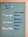 Fachbücher Bibliographien Zeitschriften [antikvár]
