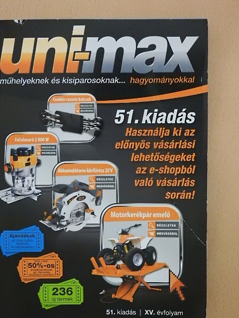 Uni-max 2012. [antikvár]