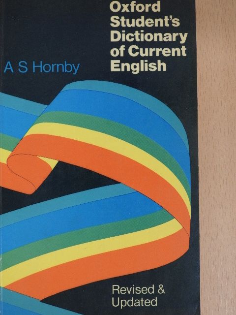 A. S. Hornby - Oxford Student's Dictionary of Current English [antikvár]