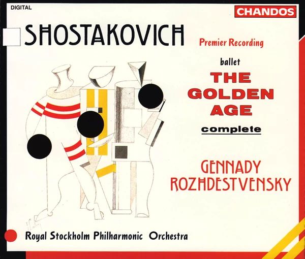SHOSTAKOVICH - THE GOLDEN AGE 2CD GENNADY ROZHDESTVENSKY