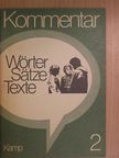 F. J. Heiliger - Wörter, Sätze, Texte 2. [antikvár]