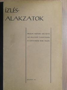 Kamarás István - Ízlésalakzatok [antikvár]
