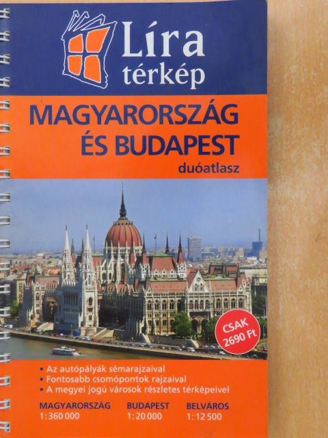 Magyarország és Budapest duóatlasz [antikvár]