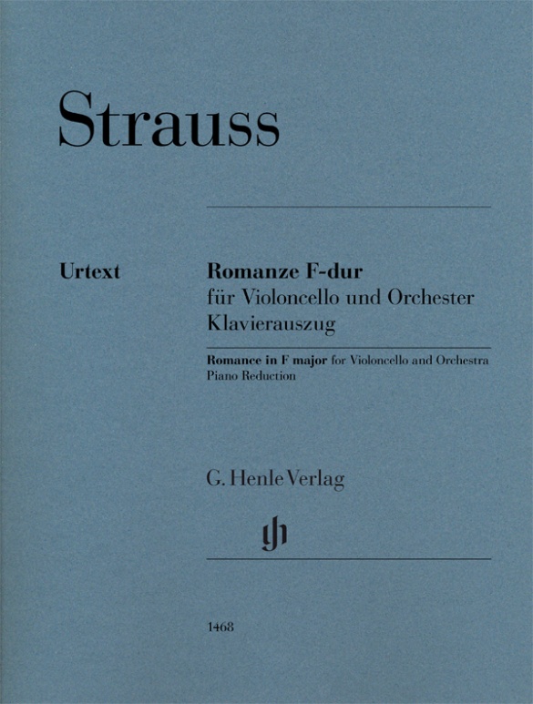 STRAUSS, R. - ROMANZE F-DUR FÜR VIOLONCELLO UND ORCHESTER KLAVIERAUSZUG