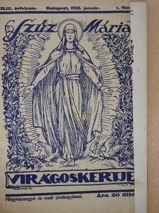 Blaskó Mária - Szűz Mária virágos kertje 1933. január-december [antikvár]