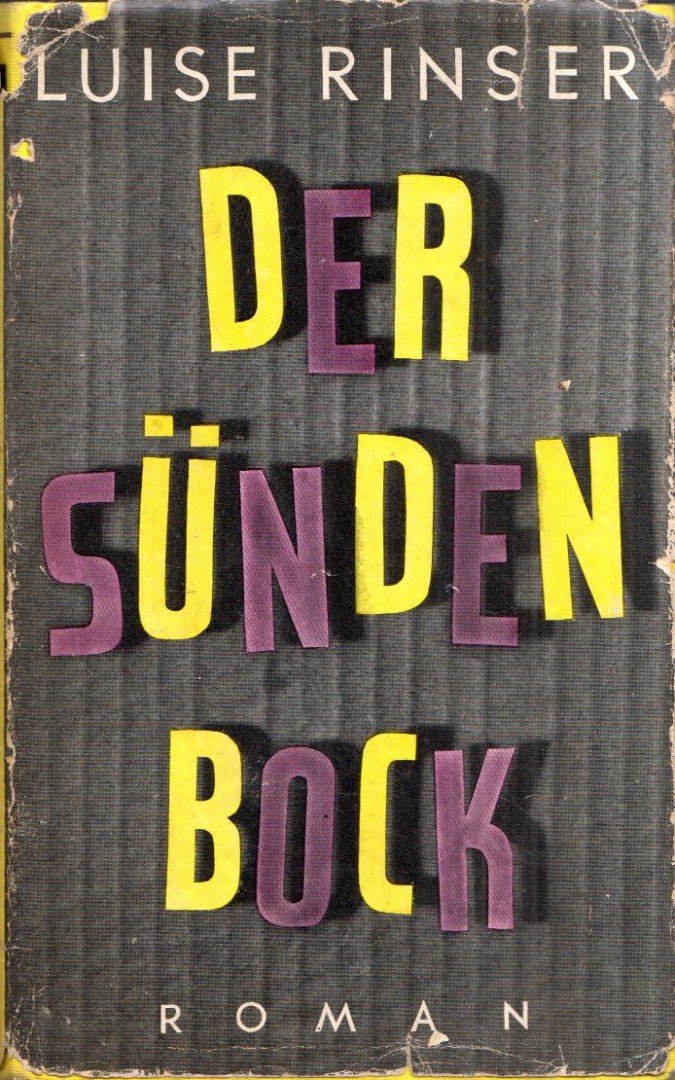 Luise Rinser - Der Sündenbock [antikvár]