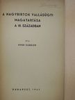 Nyiri Sándor - A nagybirtok vallásügyi magatartása a 18. században [antikvár]
