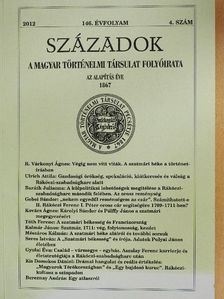 Bereznay András - Századok 2012/4. [antikvár]