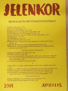 Borbély Szilárd - Jelenkor 2014. április [antikvár]