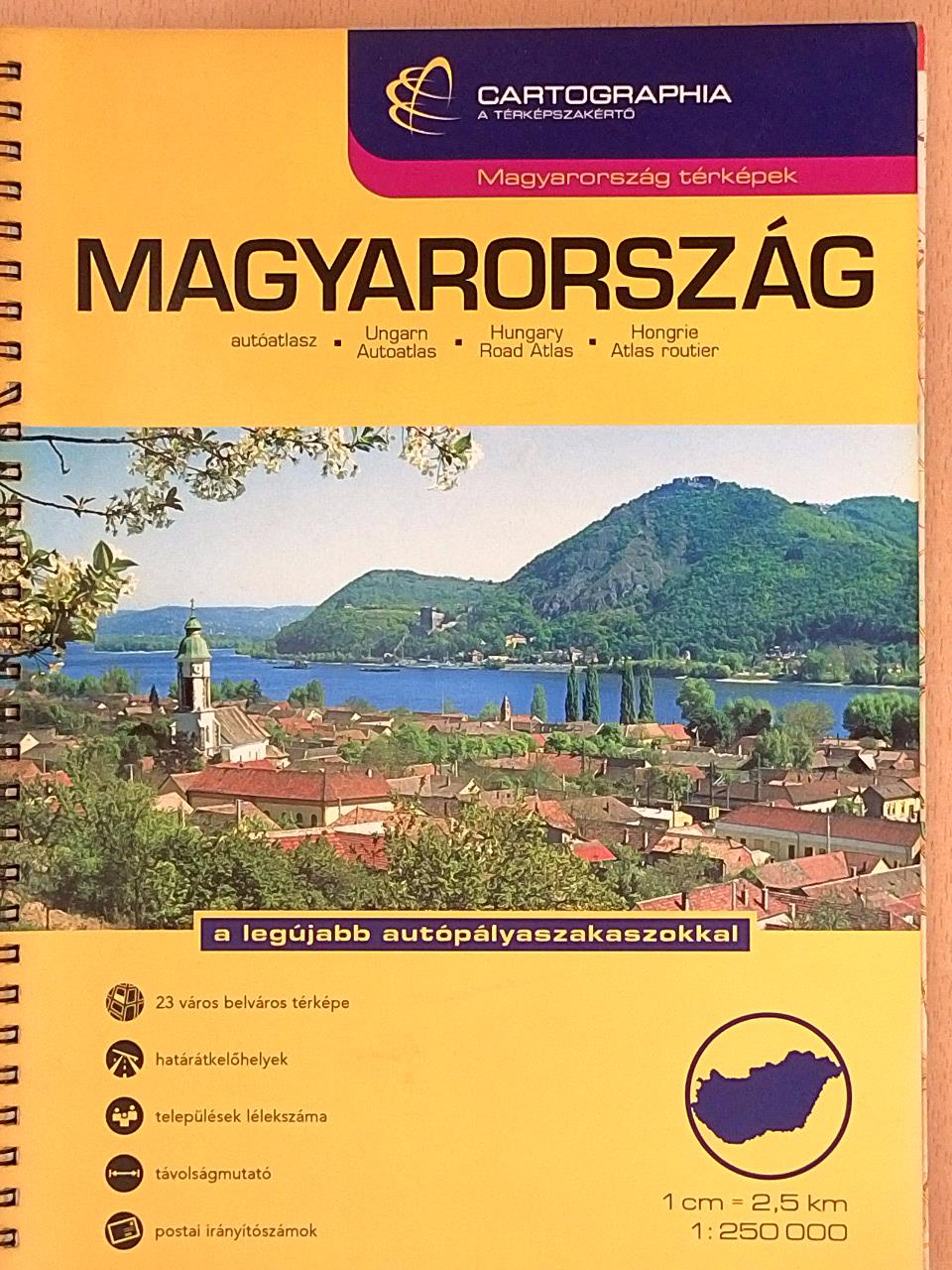 Gereben Györgyné - Magyarország autóatlasza [antikvár]